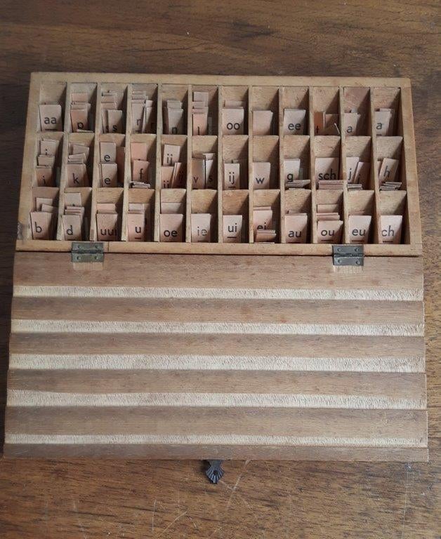 Vintage Letterdoos, Antiek en Kunst, Ophalen of Verzenden