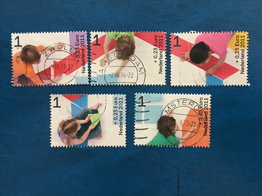 kinderpostzegels 2011, Ophalen of Verzenden, Na 1940, Gestempeld