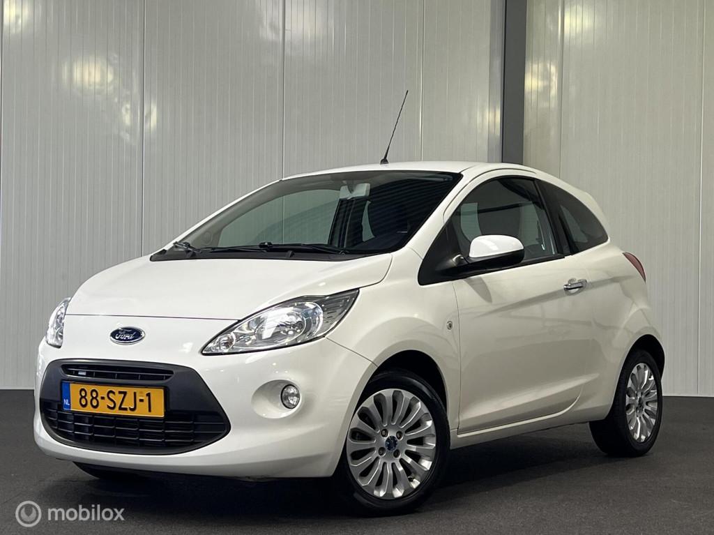 Ford Ka 1.2 Titanium X [ UNIEK! NL auto met NAP en airco ], Voorwielaandrijving, Euro 5, 1242 cc, 4 cilinders