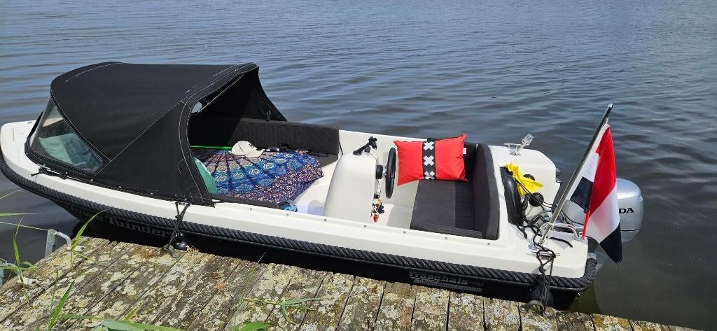 Leuke Waeghals 444 LX sloep 2018 vaarklaar, goed onderhouden, Watersport en Boten, Sloepen, Ophalen, 10 tot 30 pk, Zo goed als nieuw