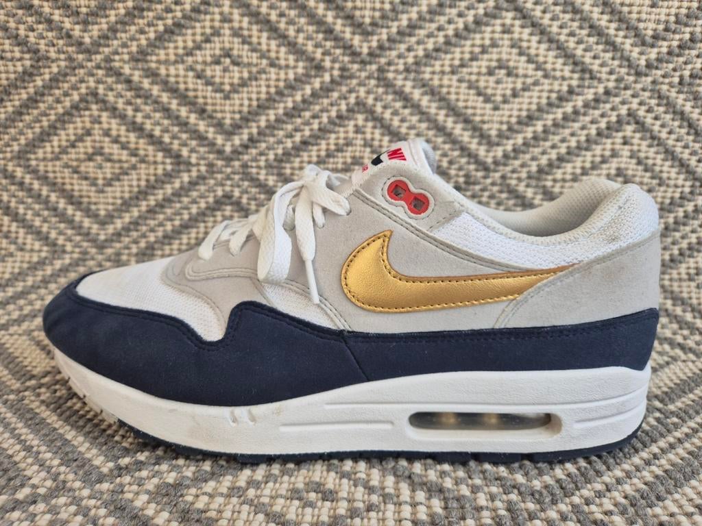 Nike Air Max 1 Olympic 46, Overige kleuren, Nike, Ophalen of Verzenden, Sneakers of Gympen