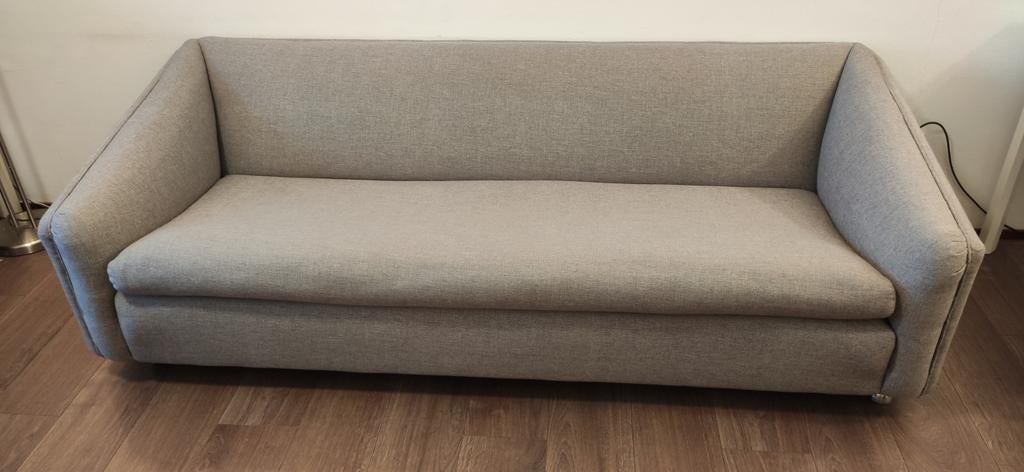 Vintage Artifort C610 Design Bank – Geoffrey D. Harcourt, Ophalen, 75 tot 100 cm, Zo goed als nieuw, Stof