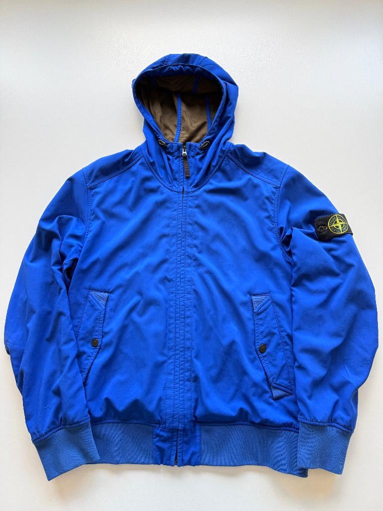 Stone Island Soft shell jas blauw xl, Blauw, Maat 56/58 (XL), Ophalen of Verzenden, Stone Island