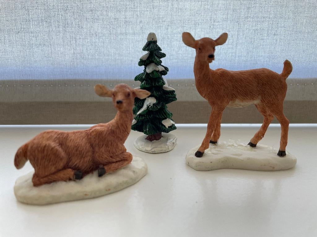 Lemax 92298 Stag And Doe 1999, Ophalen of Verzenden, Zo goed als nieuw