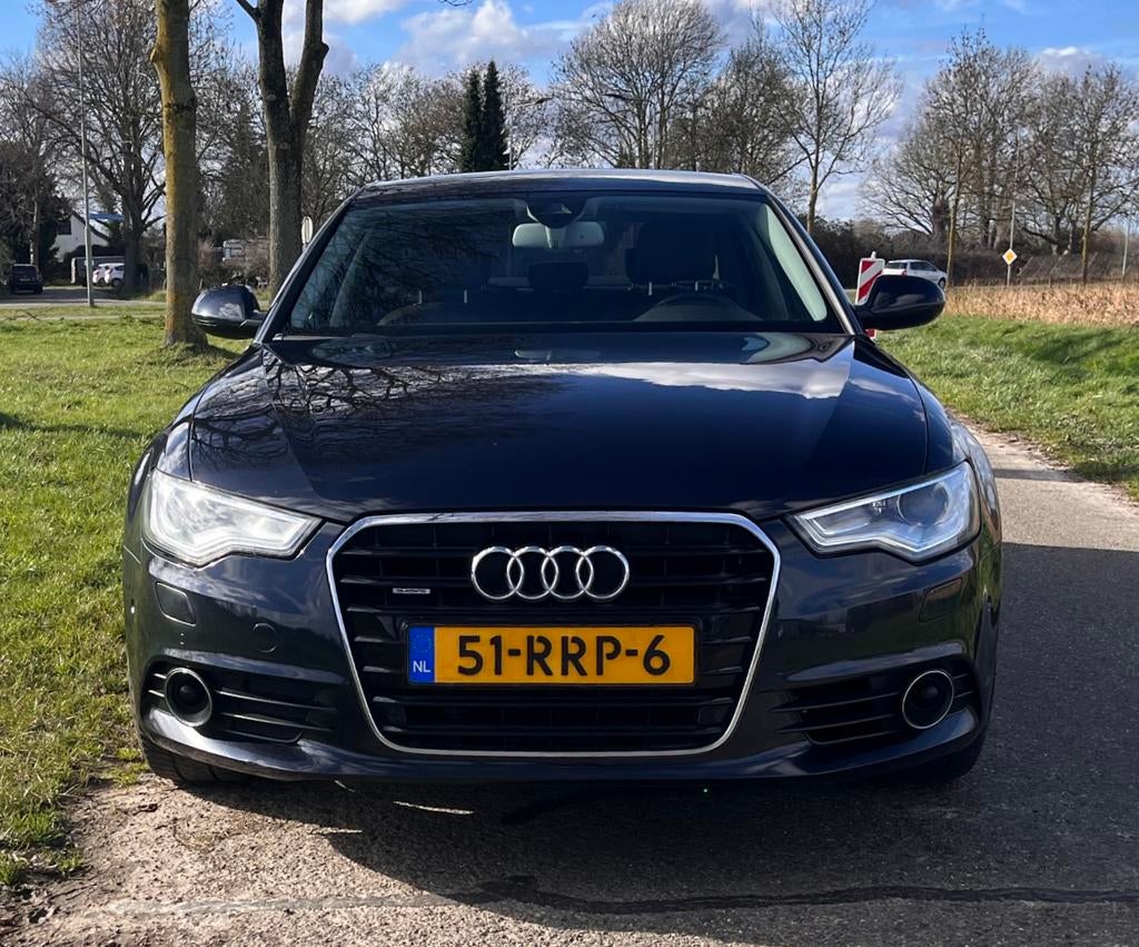 Audi A6 2.8 FSI Quattro Pro Line Plus S-tronic, Auto's, 2773 cc, Bruin, Vierwielaandrijving, Sedan