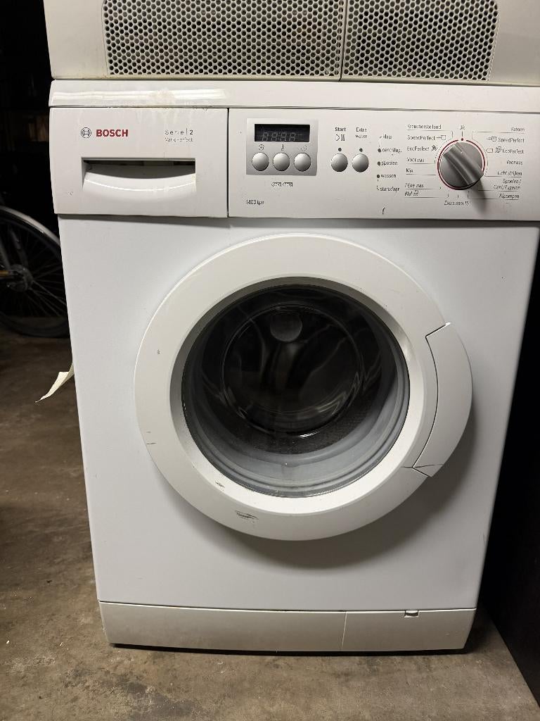 Bosch Serie 2 Vario Wasmachine, Witgoed en Apparatuur, Wasmachines, 1200 tot 1600 toeren, Gebruikt, Info@bosch.com, Voorlader