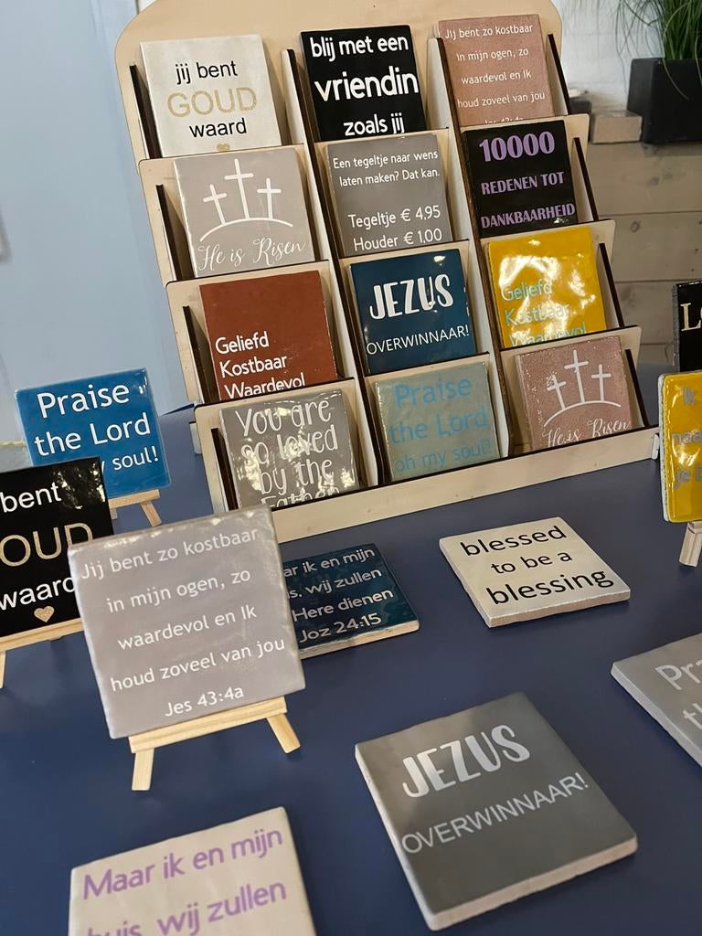 Diverse (christelijke ) tegeltjes, Huis en Inrichting, Ophalen of Verzenden, Nieuw
