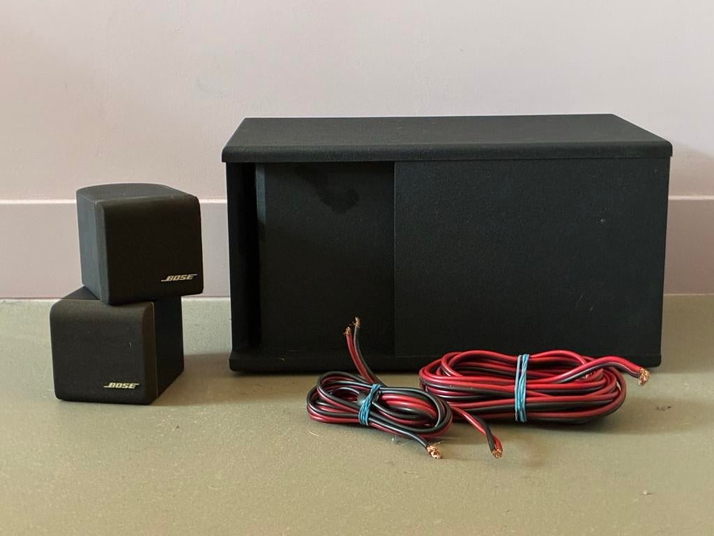 Bose Acoustimass 3 Series III Speaker Systeem, Audio, Tv en Foto, Luidsprekers, Ophalen of Verzenden, Gebruikt, Complete surroundset