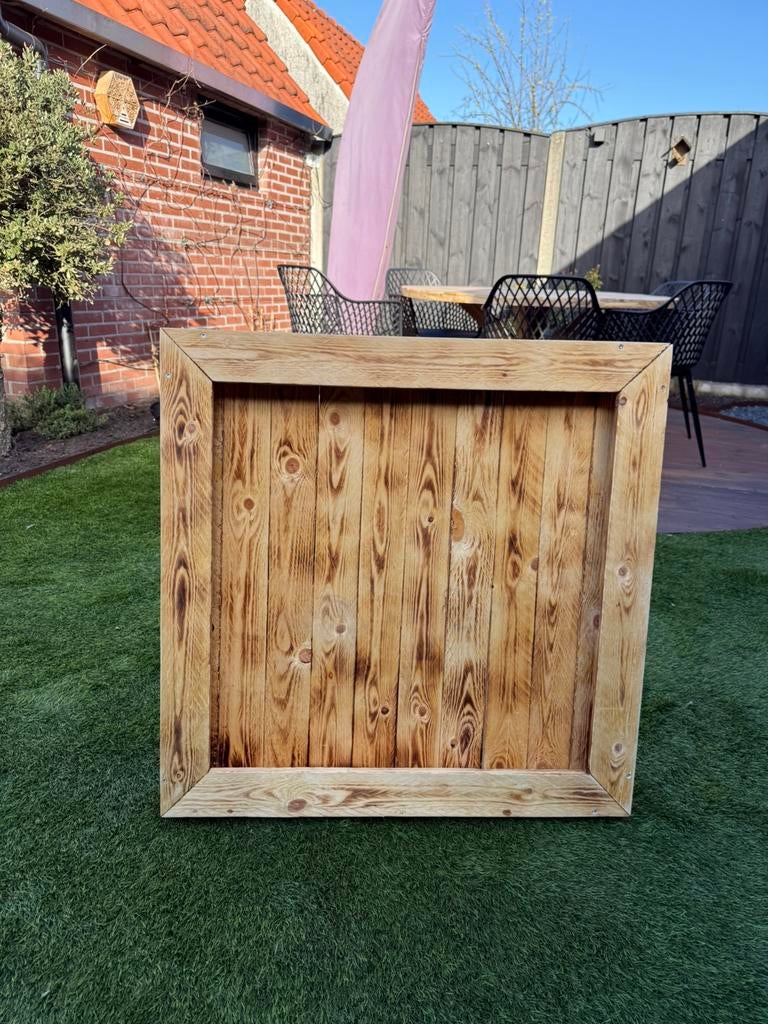 Nieuw dartbord ombouw van hout. Dartbordwand. Darten. Darts, Ophalen of Verzenden, Nieuw, Overige typen