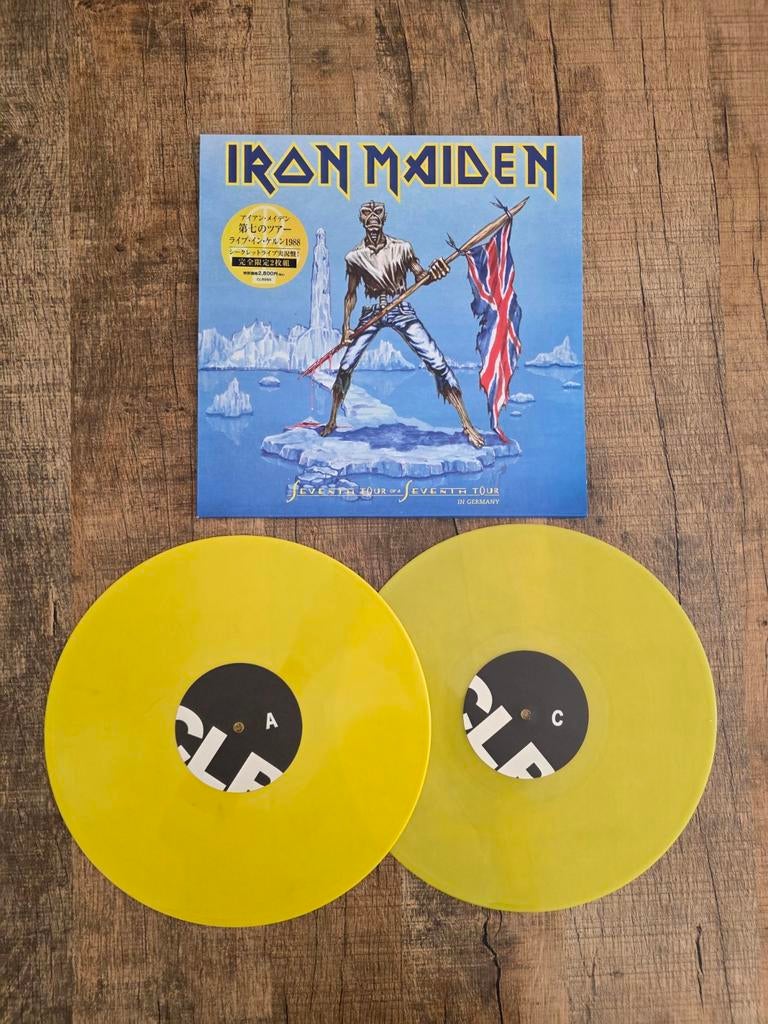 Iron Maiden -Seventh Tour of a Seventh Tour 5 stuks, Cd's en Dvd's, Ophalen of Verzenden