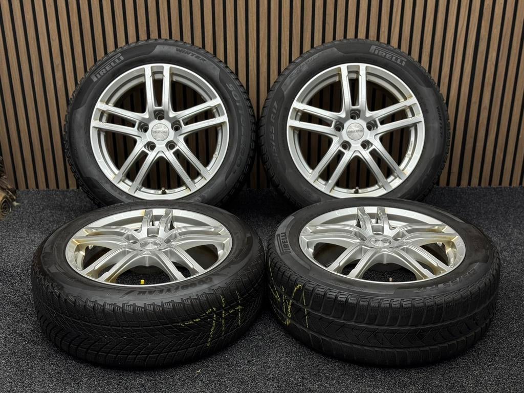 17 inch Dezent TZ - VW Passat B8 5x112 ET40 215/55/17, Auto-onderdelen, Banden en Velgen, Ophalen, 215 mm, ., Banden en Velgen