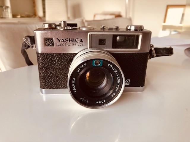 Vintage YASHICA ELEKTRO 35 GL camera voor de pure liefhebber, Audio, Tv en Foto, Fotocamera's Analoog, Ophalen, Zo goed als nieuw