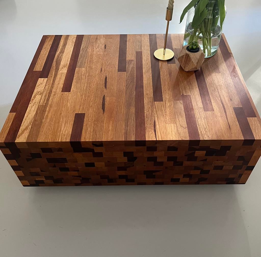 Aulia Linteloo salontafel | 80 x 60, Ophalen, 50 tot 100 cm, 50 tot 100 cm, Zo goed als nieuw