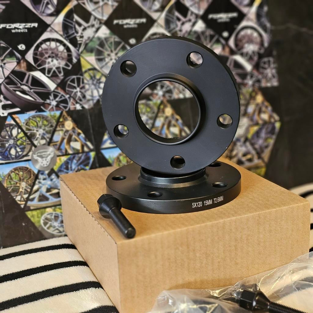 Spoorverbreders spacers Bmw serie 3 5x120 72,6  15mm, Ophalen of Verzenden