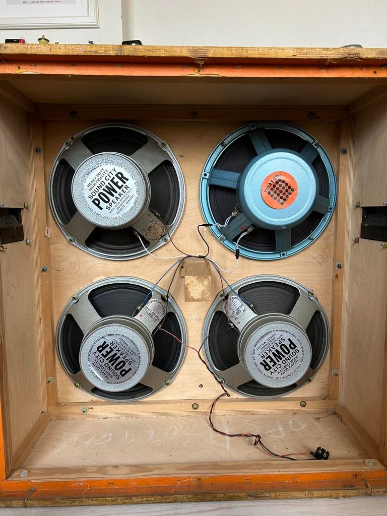 Sound City - Dallas Arbiter + Visaton speakers, Gebruikt, Center speaker, Minder dan 60 watt, Ophalen