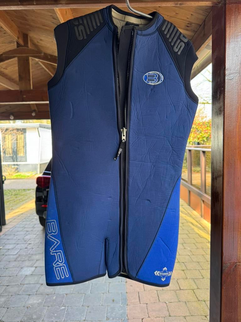 Bare Hydro stretch XL overpak, Watersport en Boten, Duiken, Ophalen of Verzenden, Gebruikt, Duikpak