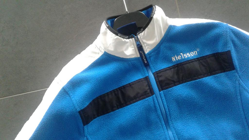 Blauw fleece vest maat 164 speelvest, Kinderen en Baby's, Kinderkleding | Maat 164, Ophalen of Verzenden, Zo goed als nieuw, Jongen