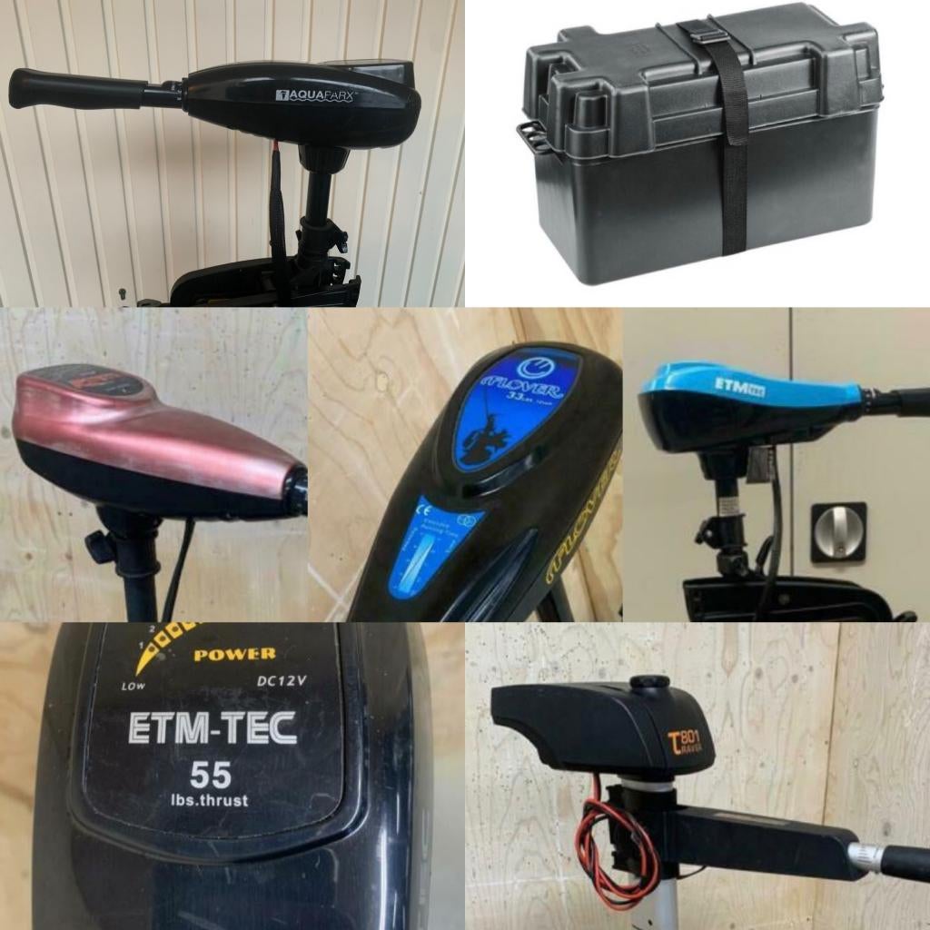 Diverse onderdelen en fluistermotoren, Ophalen, Minder dan 5 pk, Elektrisch, Zo goed als nieuw