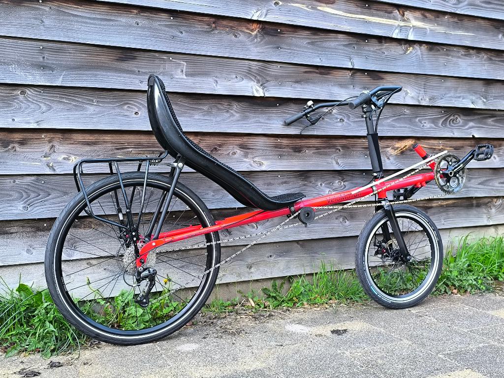 velomotion Scapa ligfiets - deelbaar (voor vliegreizen), Verzenden, Zo goed als nieuw, Bovenstuur, Overige merken