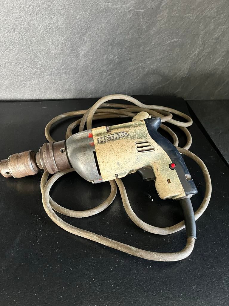 Metabo boormachine, Ophalen of Verzenden, Gebruikt, Boormachine