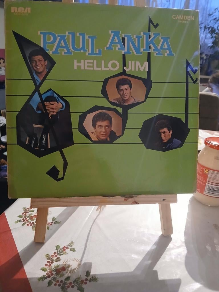 Paul Anka - Hello Jim LP Vinyl - Vintage Pop, Ophalen of Verzenden, 1960 tot 1980, Gebruikt, 12 inch