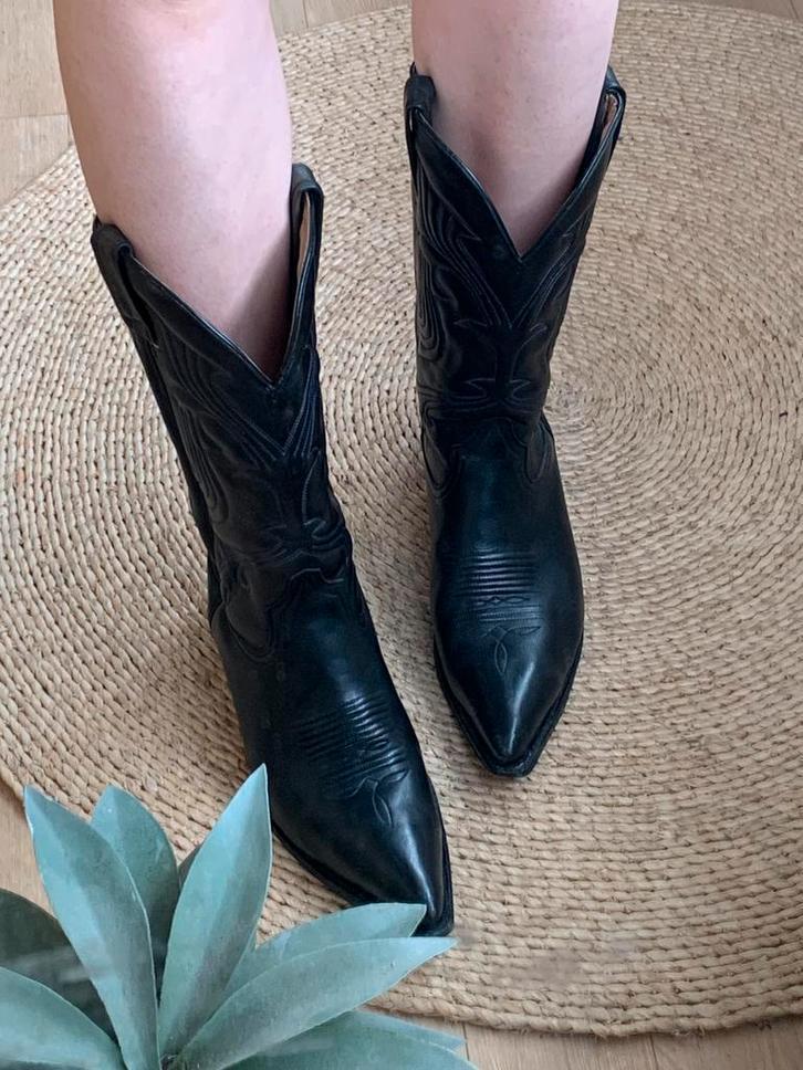 Buffalo cowboylaarzen 42 western boots bohemian laarzen, Kleding | Dames, Schoenen, Hoge laarzen, -, Zwart, -