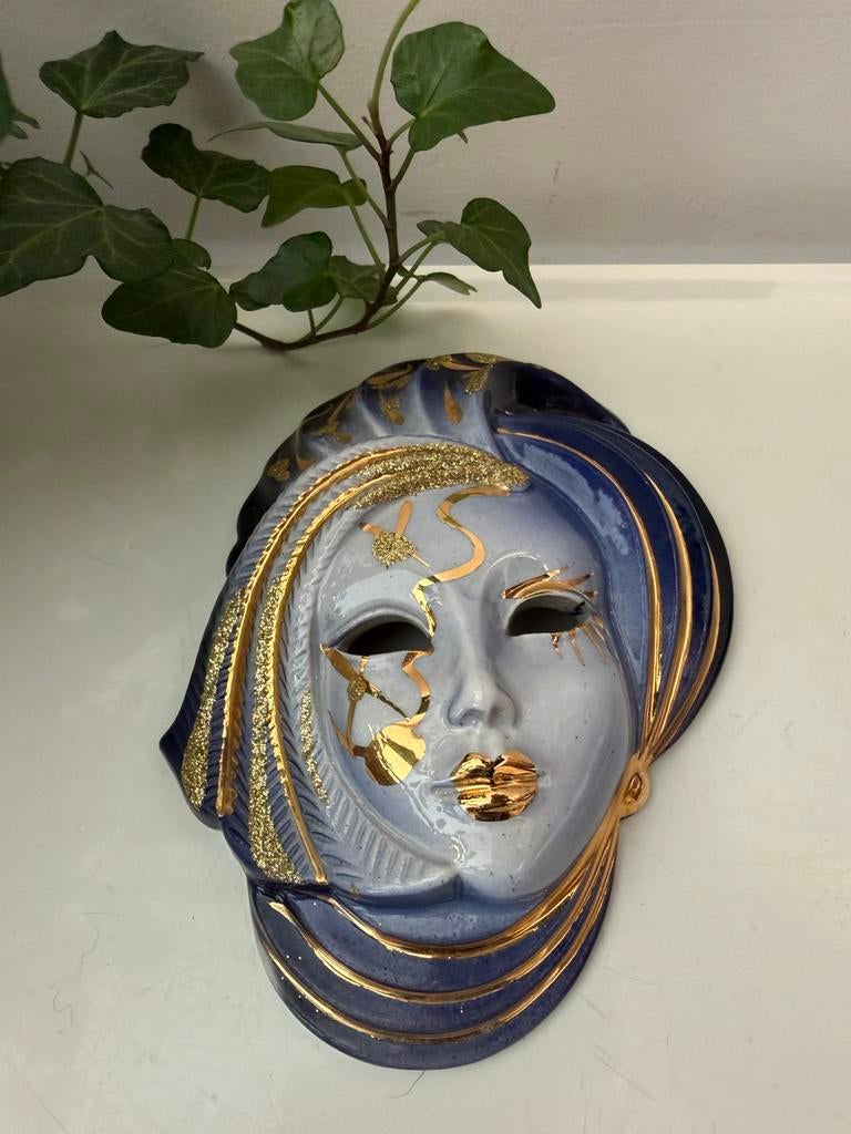 Venetiaans wandmasker, Ophalen of Verzenden