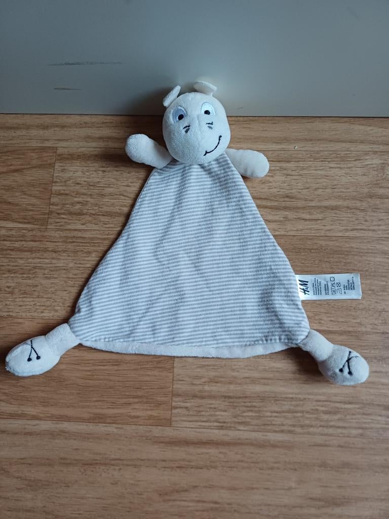 Doekje knuffeldoekje doekje h&m nijlpaard giraf, Kinderen en Baby's, Ophalen of Verzenden, Zo goed als nieuw, Overige typen