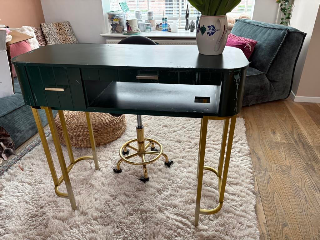 Nageltafel/wandtafel, Huis en Inrichting, Tafels | Sidetables, Gebruikt, 50 tot 100 cm, Ophalen of Verzenden, 25 tot 50 cm