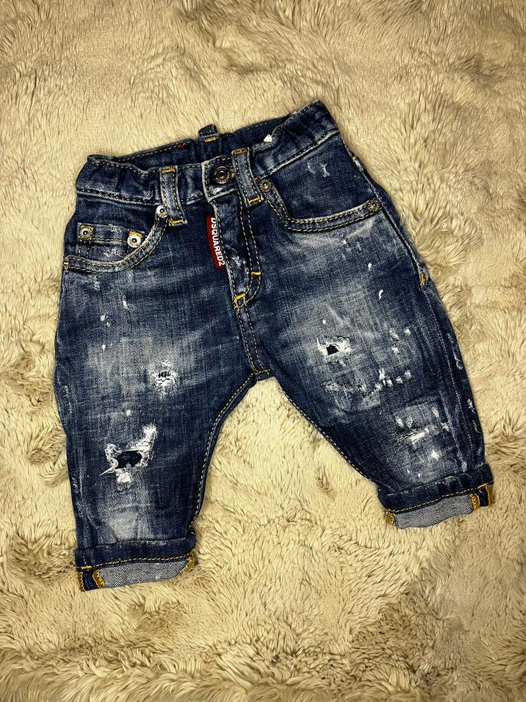 Dsquared2 spijkerbroek baby, Kinderen en Baby's, Ophalen of Verzenden, Zo goed als nieuw