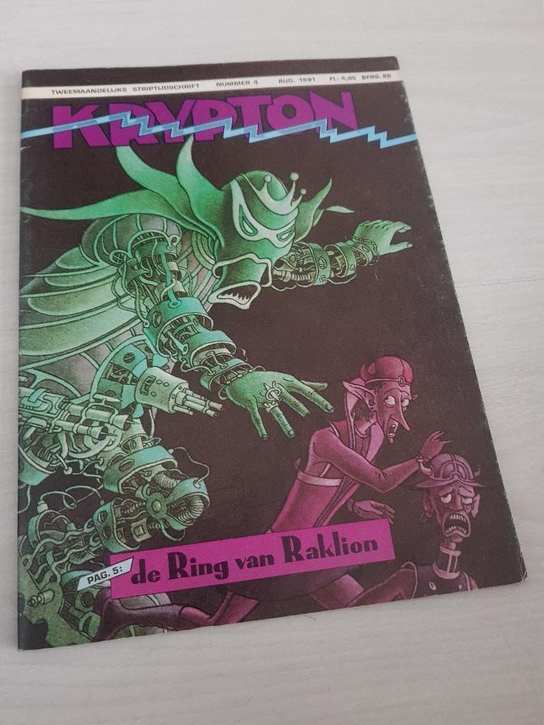 Krypton, Gelezen, Eén stripboek, Ophalen of Verzenden, Diverse Auteurs