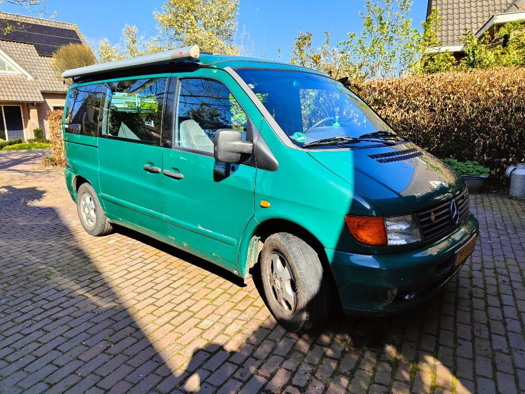Mercedes Vito 108 cdi buscamper 1999, Caravans en Kamperen, Campers, Particulier, tot en met 4, Buscamper of Camperbus, Mercedes-Benz