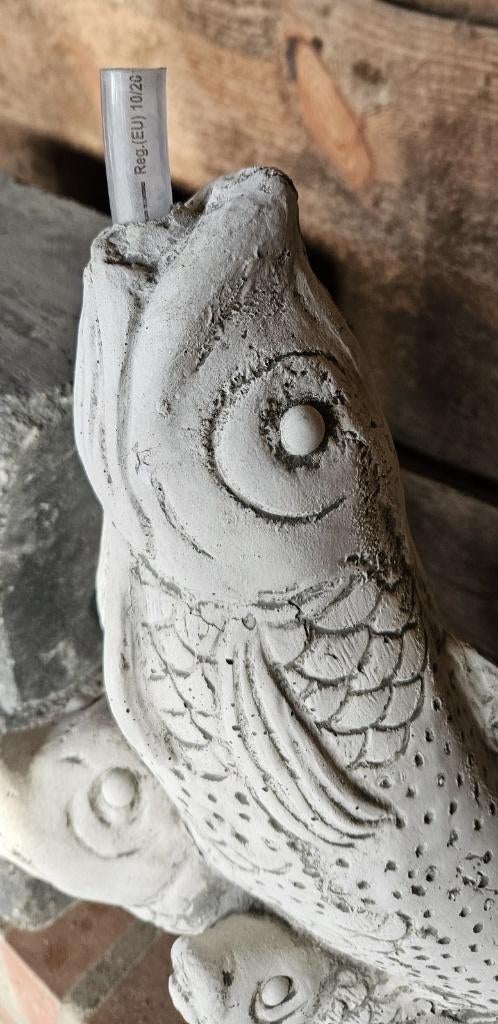 KOI 3 STUKS/ BETON / FONTEIN, Tuin en Terras, Ophalen, Fontein, Nieuw, Peize