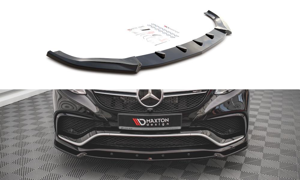 Voorlip sideskirt diffuser - GLE Coupe 63AMG C292 15-19, Ophalen of Verzenden