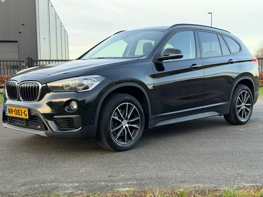 BMW X1 sD18i Cent Hi Exe 2016 | NV-083-G iaw, Auto's, 136 pk, Gebruikt, Euro 6, Zwart