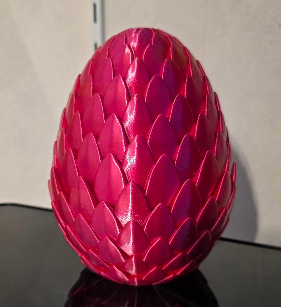 Draken ei goud naar rood, 20 cm, Huis en Inrichting, Ophalen of Verzenden