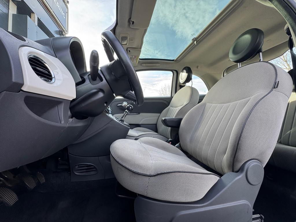 Fiat 500 0.9 TwinAir Lounge PANO|AIRCO|1e EIGENAAR|EL.RAMEN|, Voorwielaandrijving, Gebruikt, Origineel Nederlands, Bedrijf