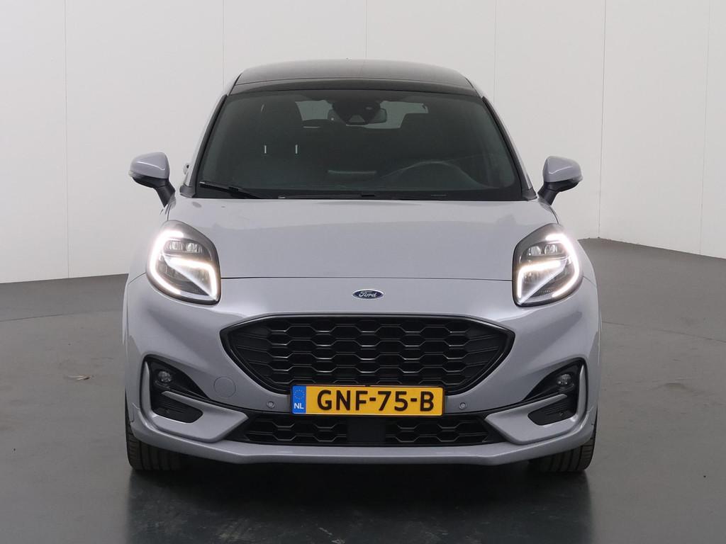 Ford Puma 1.0 EcoBoost Hybrid ST-Line X | Panoramadak | Adap, Voorwielaandrijving, Leder en Stof, 23 km/l, Bedrijf