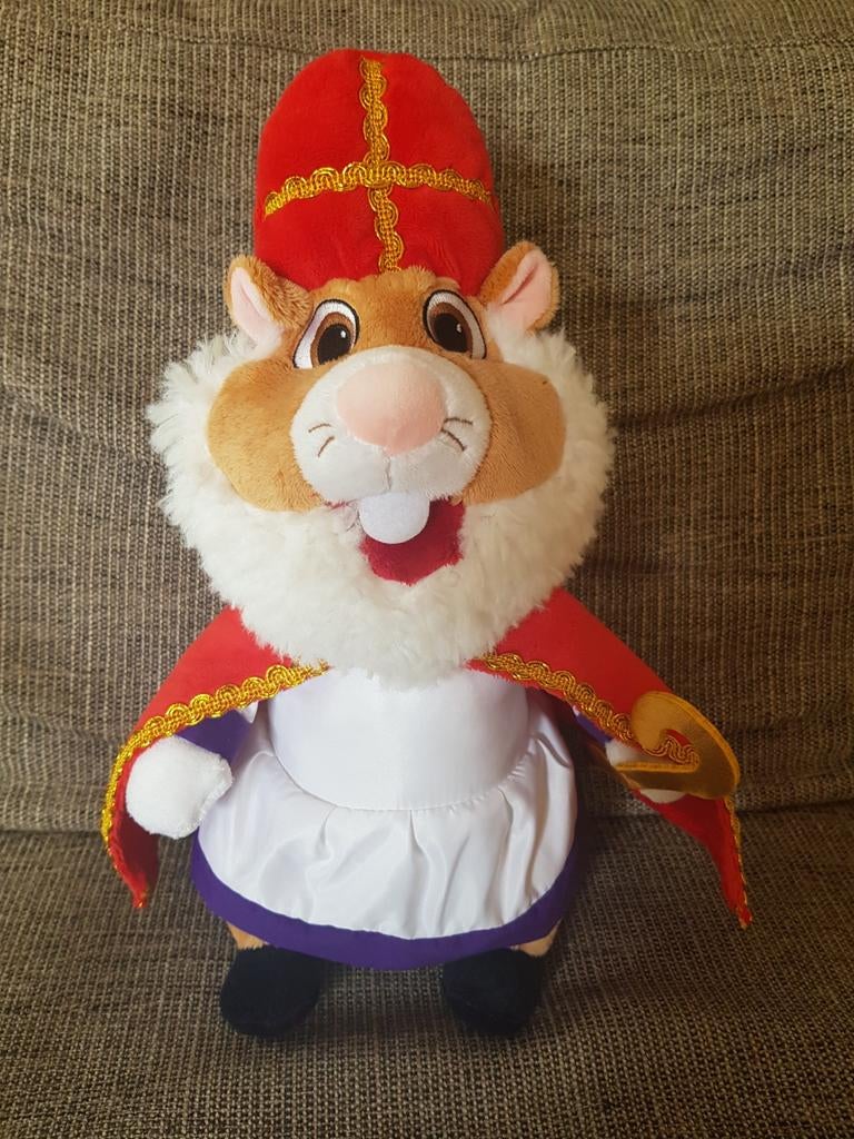 Leuke Sinterklaas Hamster van Albert Heijn in nieuwstaat., Diversen, Sinterklaas, Ophalen of Verzenden