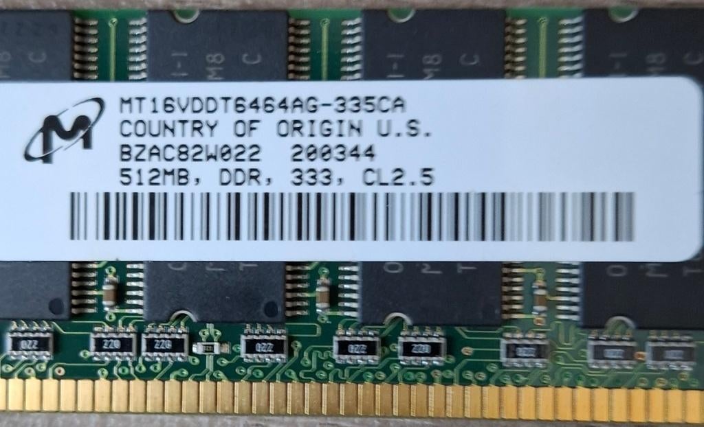 DDR geheugens (verschillende), Ophalen of Verzenden, DDR, Desktop, Gebruikt