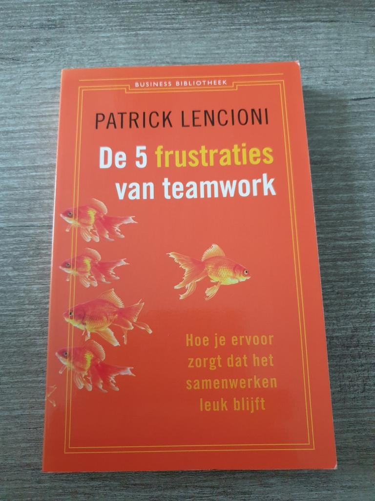 De 5 frustraties van teamwork - Patrick Lencioni, Boeken, Ophalen of Verzenden, Gelezen, Management, Patrick Lencioni