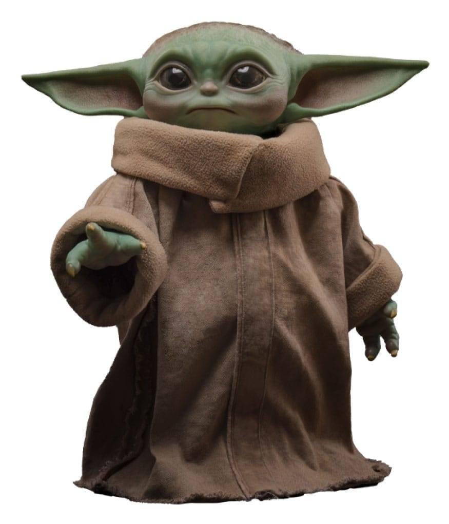 Star Wars The Mandalorian Life-Size Grogu Hot Toys, Ophalen of Verzenden, Nieuw, Actiefiguurtje