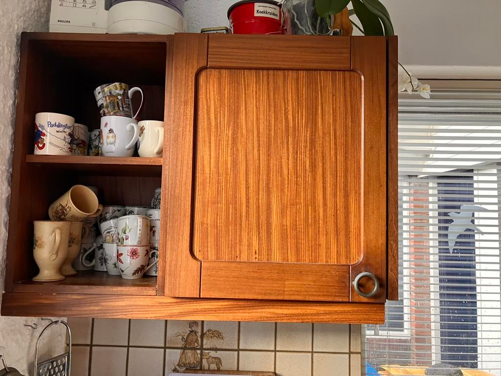 Deurtjes en frontjes van Bruynzeel keukenkastjes (jaren 80), Huis en Inrichting, Ophalen, Gebruikt, 50 tot 100 cm, Minder dan 100 cm