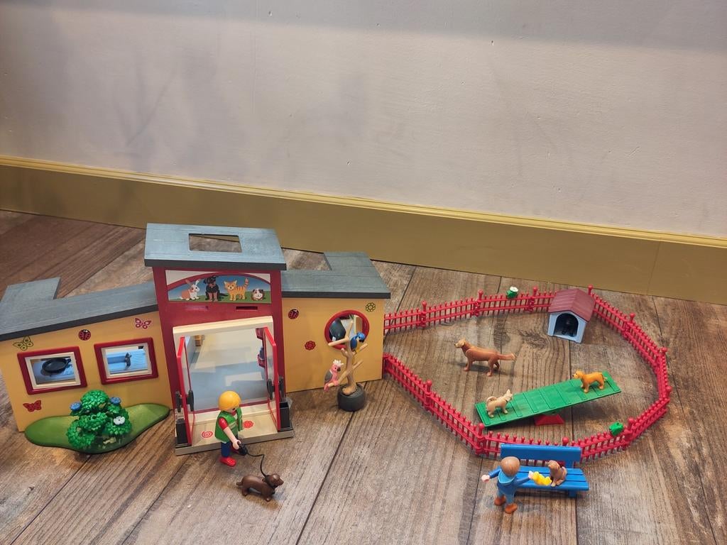 Playmobil dierenpension, Ophalen of Verzenden, Zo goed als nieuw