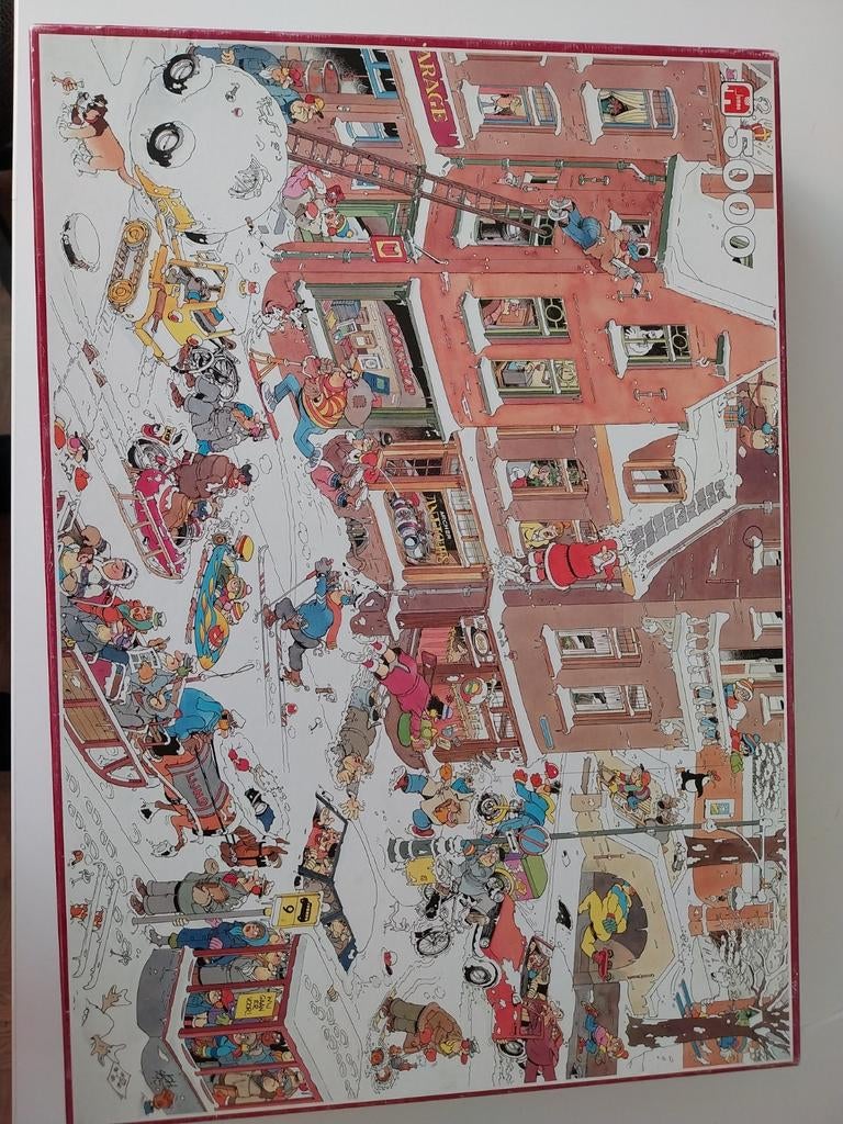 Jan van Haasteren puzzel 5000 stukjes, Hobby en Vrije tijd, Denksport en Puzzels, Ophalen of Verzenden, Meer dan 1500 stukjes