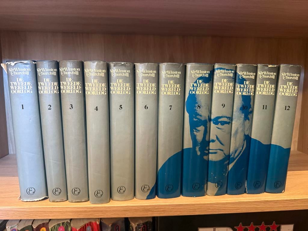 Sir Winston Churchill - De Tweede Wereldoorlog (12 delen), Ophalen of Verzenden, Tweede Wereldoorlog, Gelezen, Algemeen