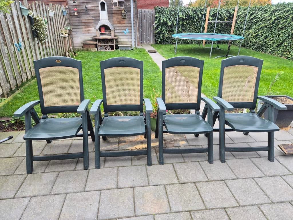 Hartman Prestige tuinstoelen set van 4, Ophalen, Gebruikt, Kunststof