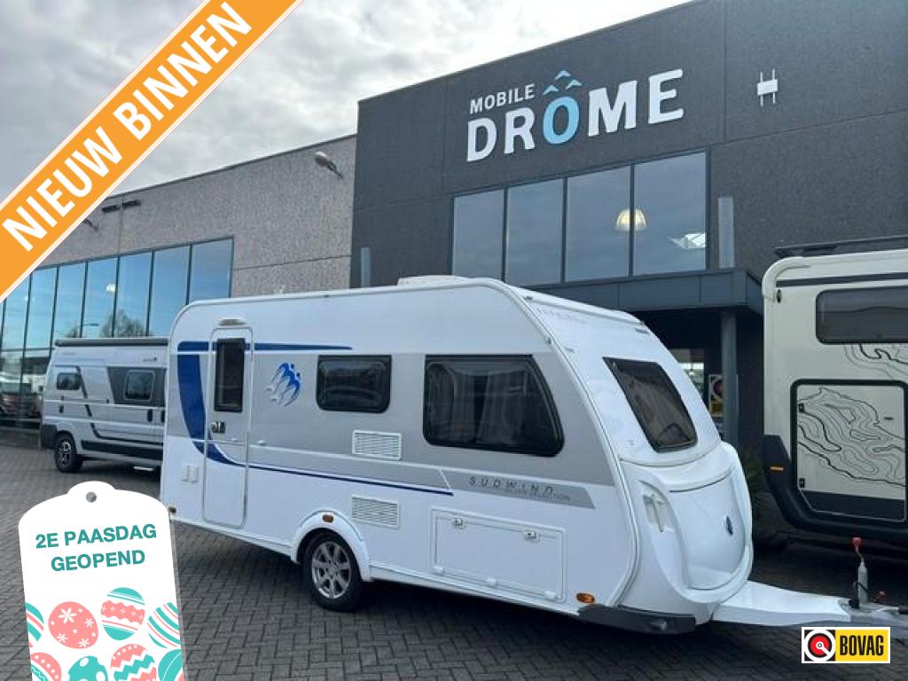 Knaus Sudwind Silver Selection 420 QD, Schokbreker, Bedrijf, Treinzit, Tot en met 3