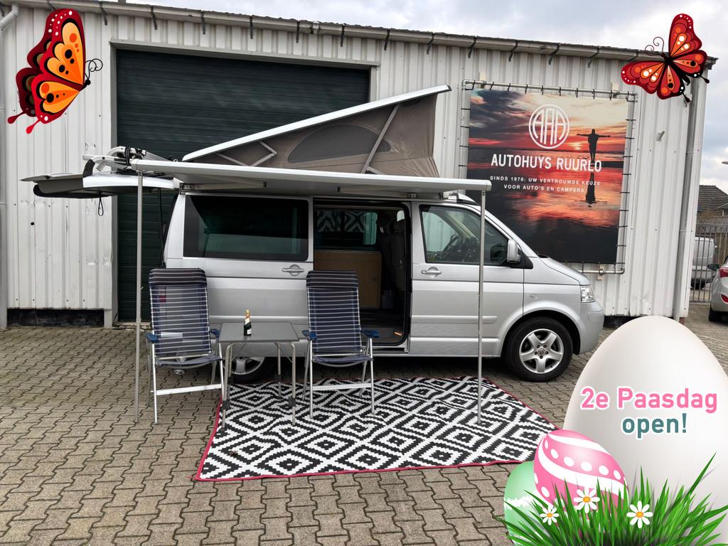 Westfalia California 8pers elec,dak/deur PON onderhoud! 7HM, Automaat, Buscamper of Camperbus, Ringverwarming, Bedrijf