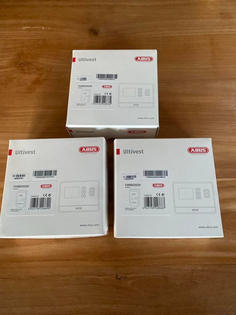 ABUS Ultivest FUBW20000,FUBW20030,FUBW20020 bewegingmelders, Detector, Sensor of Melder, Ophalen of Verzenden, Draadloos, Beweging
